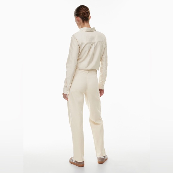 Aritzia Pants - Wilfred Free Aritzia Utility Pants – Cream / Off-White (Size 2)